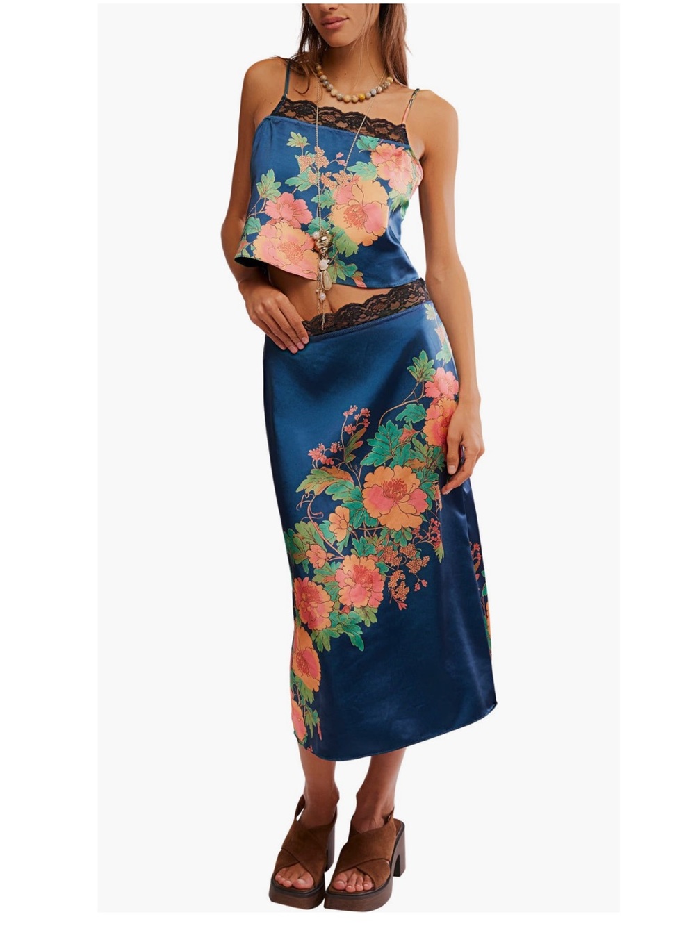 Flow!!!! Free people Salvatore dress set Sz L NWT